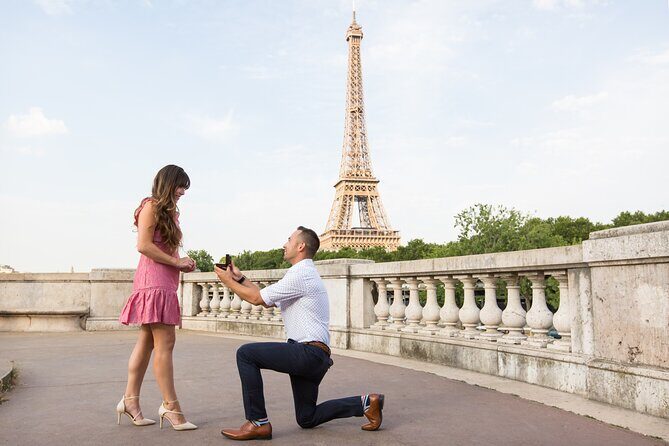 1-hour Photoshoot at the Eiffel Tower Trocadero Paris - Stop-by-Stop Route: Fountains, Stairs, the Tower View, and Riverside Photos