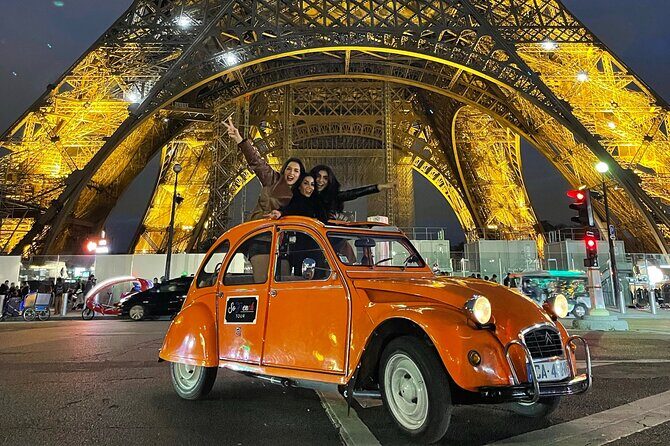 2-hour Private Night Ride in a Citroën 2CV in Paris - Place de la Concorde and the Walk Toward the Champs-Élysées