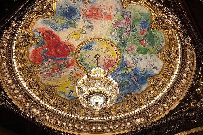 2 Hour Private Opera Garnier Guided Tour - Auditorium Time: Chagall’s Painted Ceiling and the Phantom Vibe