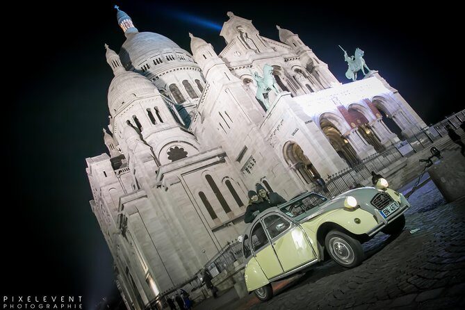 2CV tour by night - Louvre, Pantheon, and the “less obvious” stops that add variety