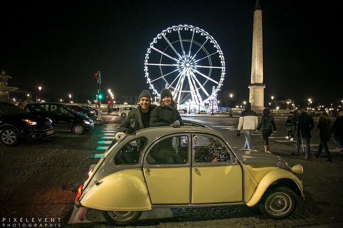 2CV tour by night - Getting the best photos: timing, street parking, and dressing smart
