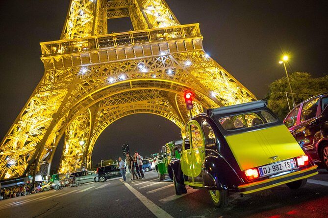 2CV tour by night - Price and value: $349.98 per group for up to 3