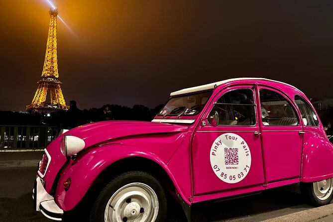 3H Champagne Tour Through Paris by Night in a Pink Citroën 2CV - Key Points Worth Knowing Before You Go