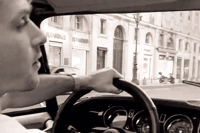 All of Paris Tour in a Vintage Open-Top French Car Citroen DS - Champs-Élysées, Grand Palais, and Concorde: starting with the big lights