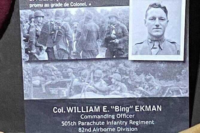 American 101st & 82nd Paratroopers in Normandy battlefield tour - Beuzeville and the C-47 crash tied to Easy Company