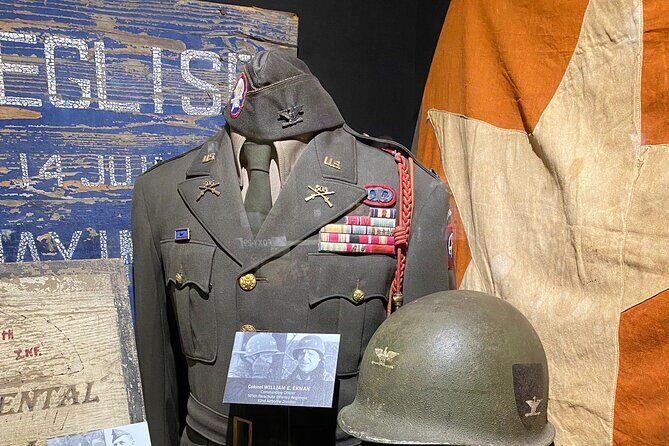 American 101st & 82nd Paratroopers in Normandy battlefield tour - Carentan-les-Marais and Purple Heart Lane: the first bayonet charge question