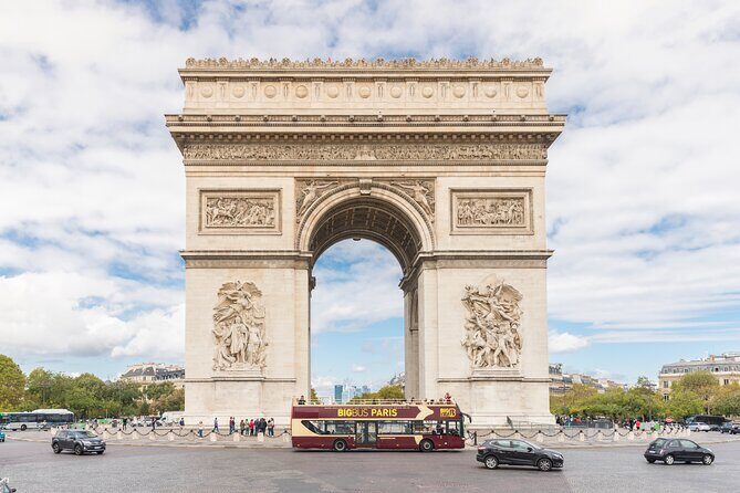 Arc de Triomphe, Hop-On Hop-Off Bus and optional River Cruise - Arc de Triomphe Roof Terrace: Views, Steps, and How to Time It