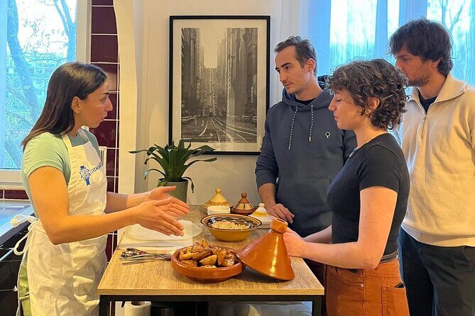 Authentic Moroccan Dinner & Cooking Workshop in Paris - Vegetarian options: what’s covered and how to handle it
