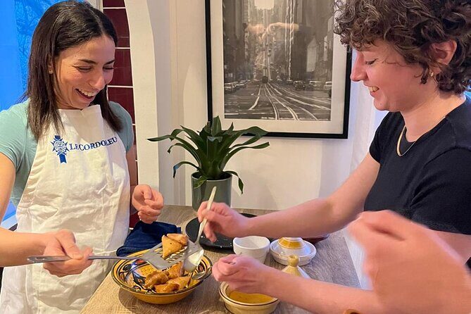 Authentic Moroccan Dinner & Cooking Workshop in Paris - Wine is included, but plan around the rule