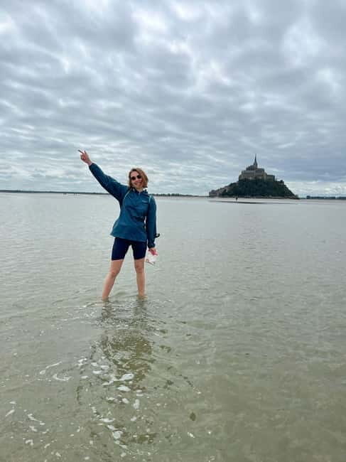Bay of Mont Saint-Michel : Quicksands + See The Tide Coming - Should you book this barefoot tide-and-quicksand walk?