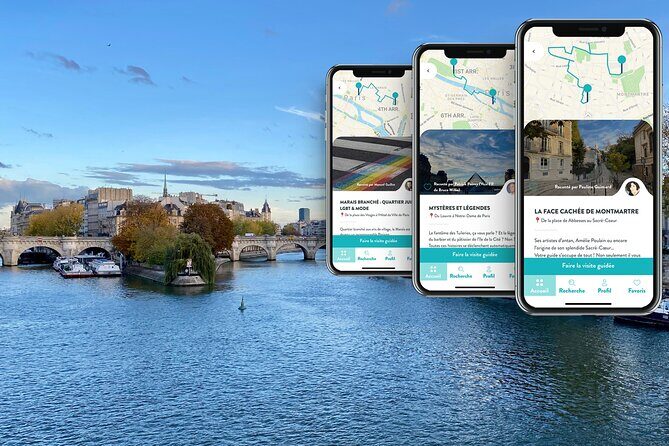 BEST OF PARIS : 3 smartphone audioguided tours - Montmartre’s Steep Streets, Hidden Squares, and Artistic Legends