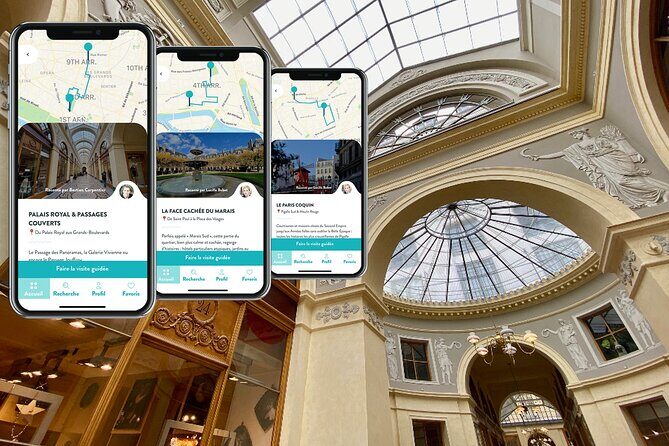 BEST OF ROYAL DAYS & LIFE : 3 audioguided tours - Stop 1: Palais-Royal and the covered passages of 18th-century luxury