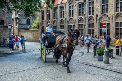 Bruges Highlights & Hidden Gems Small-group from Paris by Minivan - Bruges walk from Belfort to the market square (11:15–14:00)