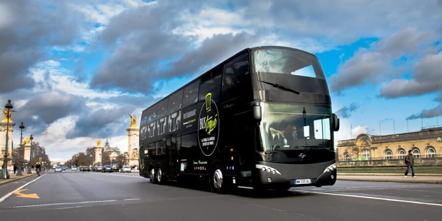 Bus Toqué Champs Elysées Tour w/ 3-Course Dinner & Champagne - Why this Bus Toqué Champs-Élysées night works so well