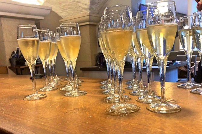 Champagne Area Small-Group Tour including a Top Champagne house & Family Winery - Reims and a second house (like Mumm): contrast for your palate and your schedule