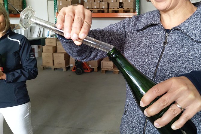 Champagne Lamiable: Make your own Champage bottle ! - The blind tasting: how you choose your dosage by taste