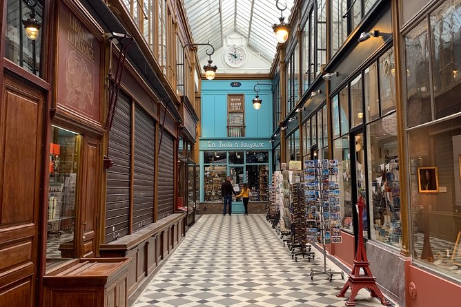Charm and Secrets of Paris Passages: Private Tour - Passage des Panoramas (Oldest Covered Passage): Vintage Shops and Snack Energy
