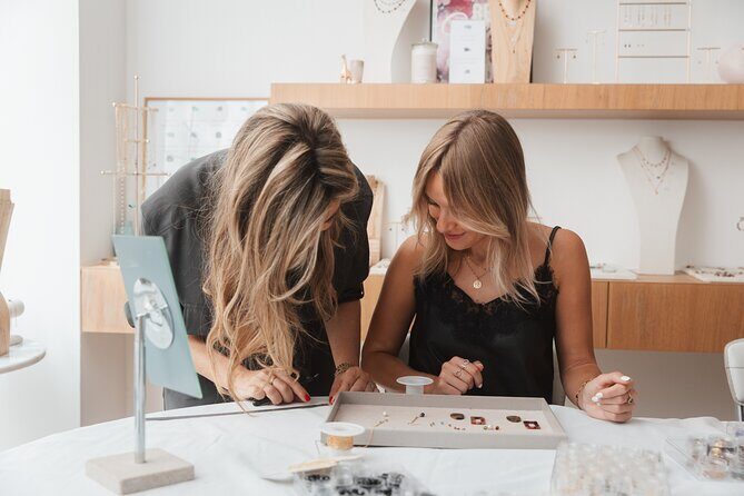 Crystal Workshop Learn to Create a Jewel - Meet Agathe and Kelly: The Teaching Style Makes It Work