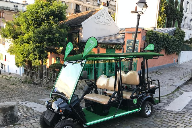 Discover Paris in electric golf carts - Logistics that matter for a smooth hour