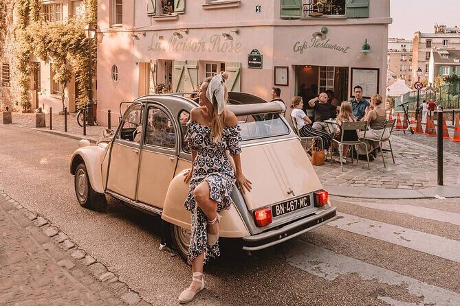 Discover Paris with a Local in his Unique Vintage Car - Sacré-Cœur from the back side: Montmartre without the front-crowd stress