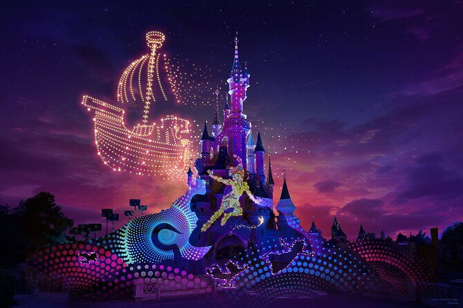 Disneyland® Paris Express Shuttle with Admission Ticket from Central Paris - How tickets work: turnstiles, downloads, and getting in quickly
