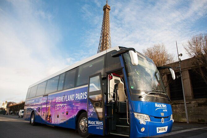 Disneyland® Paris Express Shuttle with Admission Ticket from Central Paris - The morning ride: comfort, space, and what the bus is like