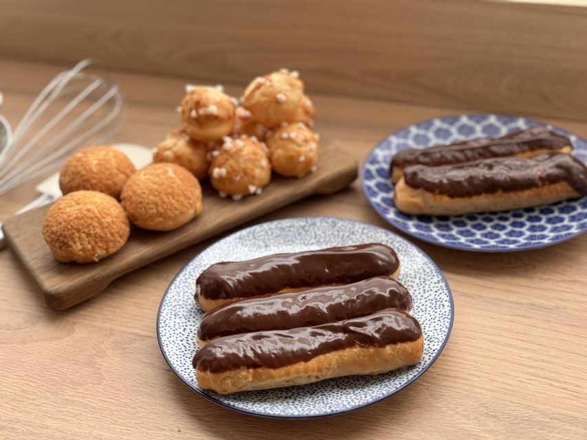 Eclair Baking Class with A Pastry Chef - Small group coaching in English: questions are part of the lesson