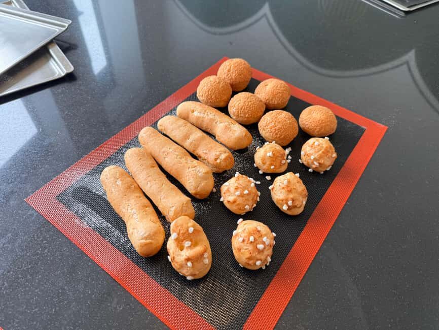 Eclair Baking Class with A Pastry Chef - The first 150 minutes: mastering choux pastry without fear