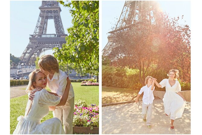 Eiffel Tower Private Photo Shoot - Photo Delivery: Email Edits vs Instant RAW and JPEG on a Memory Card