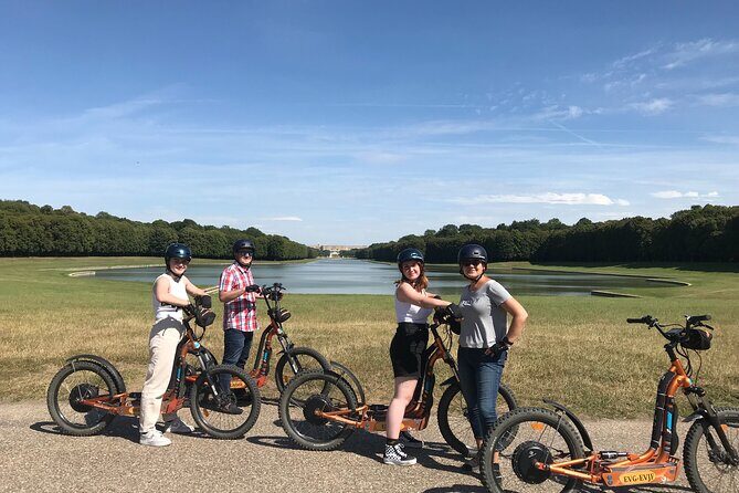 Electric 2-wheeler tour of the Chateau Park and Gardens - Key highlights you will feel right away