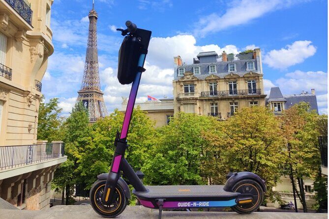 Electric scooter rental in Paris Full Day - Key things to know before you ride