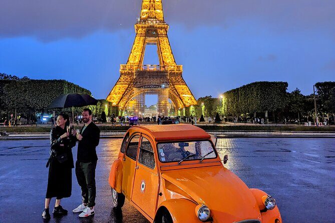 Experience the Magic of Paris By Night: A 2-Hour Iconic 2CV Tour - Quartier Latin and the Pantheon: student energy to big “French nation” symbolism