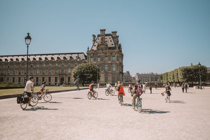 Explore Paris Highlights by Bike - Pont Alexandre III, Grand Palais, and the Seine on Protected Lanes