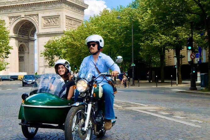 Explore Paris on a Side Car with a Local - Safety gear, seating, and what the ride feels like