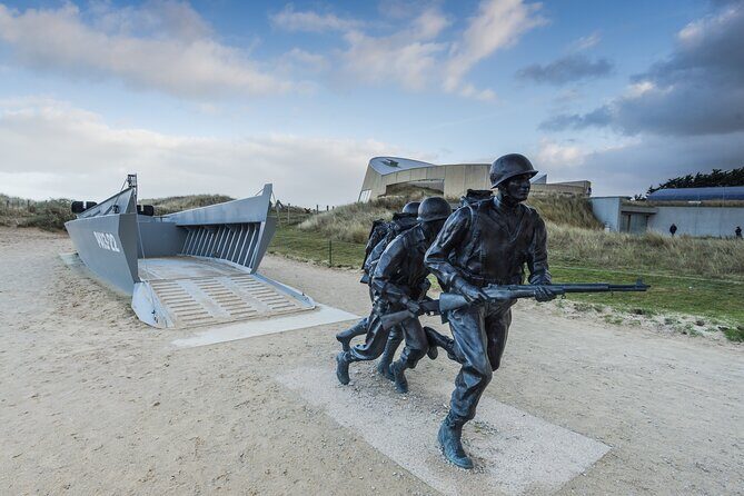 From Cherbourg: D-Day Beaches Shore Excursion - Omaha Beach: the shoreline walk at Bloody Omaha