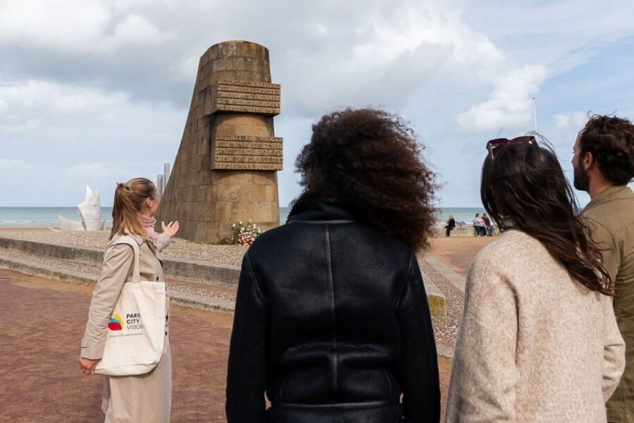 From Paris: Normandy Landing Beaches D-Day Tour by Minibus - Longues sur Mer: The Atlantic Wall Battery Up Close