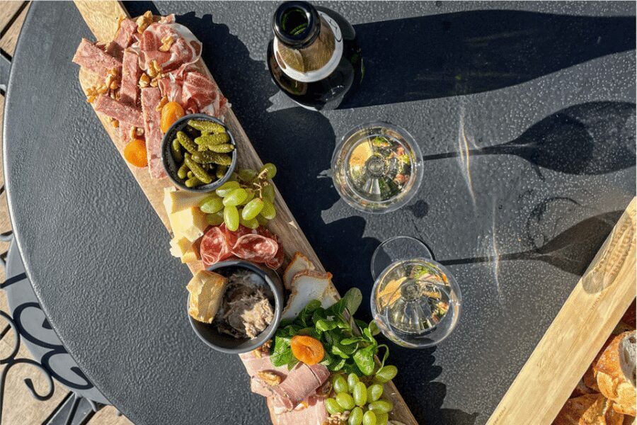 From Paris: Wine Day trip to SANCERRE w 10 Tastings & Lunch - Lunch at a family-run winery: wine pairing meets Crottin de Chavignol