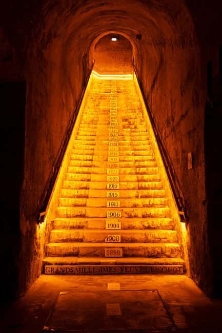 From Reims: Day Trip to Veuve Clicquot Family Grower & Lunch - Veuve Clicquot Visitor Center: four tastings and a guided estate visit