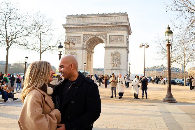 Full Day Private Tour of Paris in a Van with photoshoot included - Arc de Triomphe and the Champs-Élysées Rhythm (Without the Chaos)