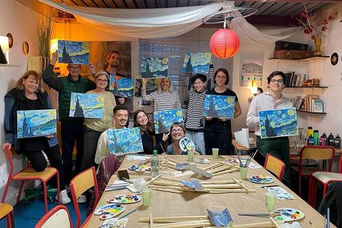 Fun Painting Class in a Professional Art Studio with a View - What You Take Home: Your Finished Canvas