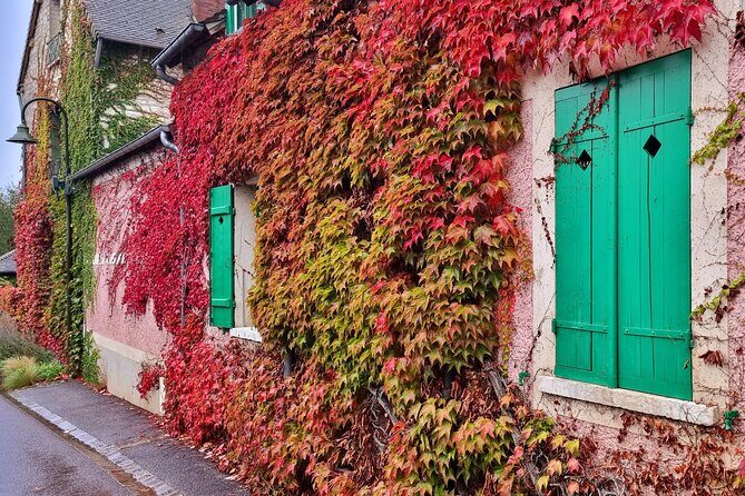Giverny and Rouen Private Full Day Tour from Paris Van and Guide - Stop 2 at Fondation Claude Monet: the pink house, the studio spaces, and the Water Garden
