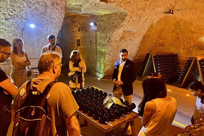 GRAND VINTAGE Ruinart Veuve Clicquot Private Champagne from Paris - Reims lunch break and Notre-Dame de Reims: history between tastings