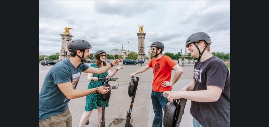 Guided Electric Scooter Tour of Paris - What You See: Louvre to the Seine to Notre Dame in One Ride
