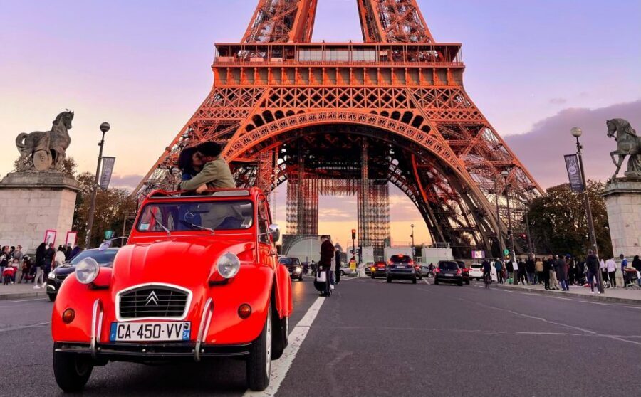 Guided Tour of Paris in Citroën 2CV - Opera Garnier, Grand and Petit Palais, Pont Alexandre III, Invalides