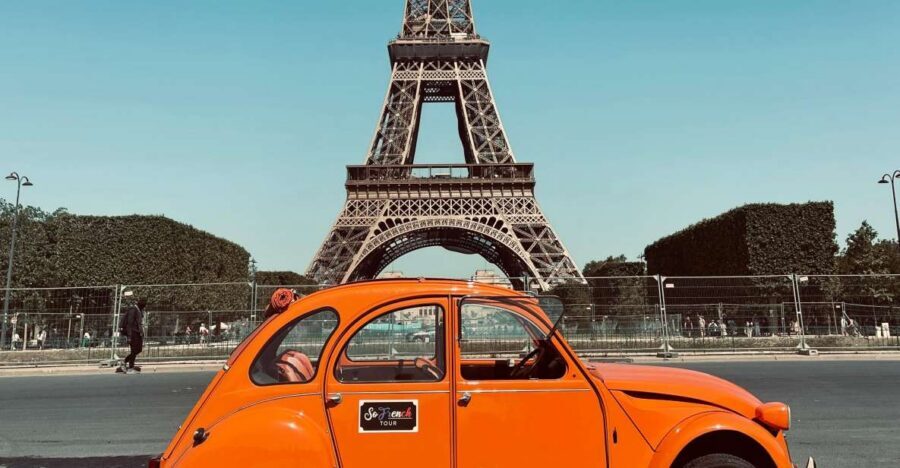 Guided Tour of Paris in Citroën 2CV - The one-hour plan: big monuments, then secret-feeling streets