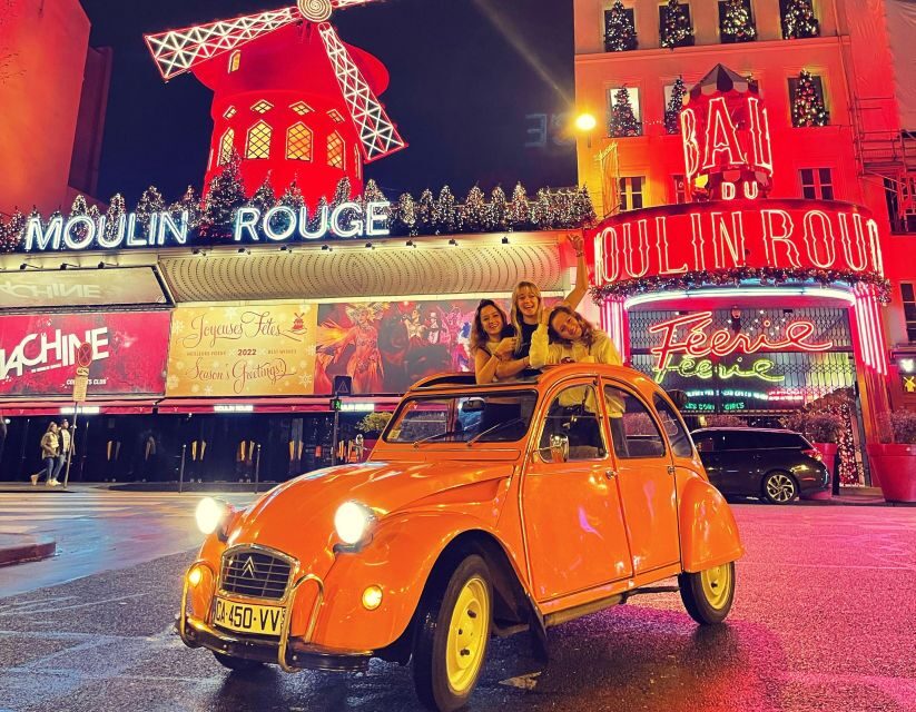 Guided Tour of Paris in Classic Convertible - Riding the Citroën 2CV: The Fastest Way to Feel Like Paris Is Yours