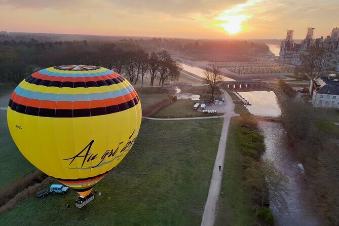 Hot air ballooning: Chambord, Blois, Chenonceau, Cheverny or Chaumont - From 8 Rue du Grand Mont to the Launch Site: Start Simple