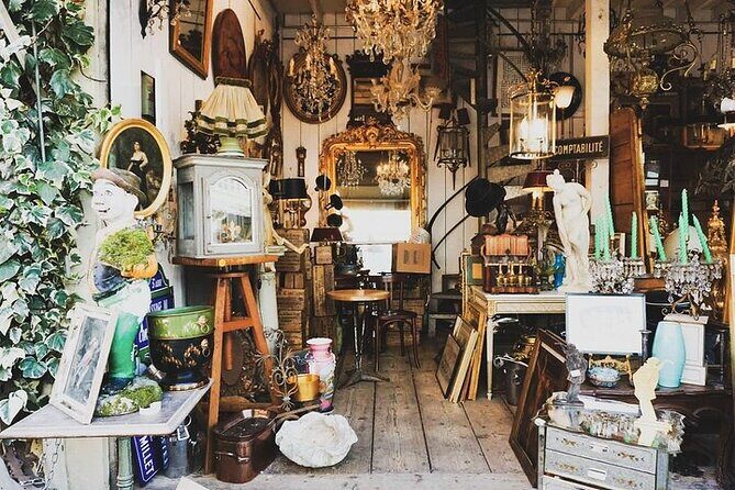 Les Puces de Saint Ouen Flea Market Private Tour in Paris - Marché Biron: 220 dealers and the antique-leaning core