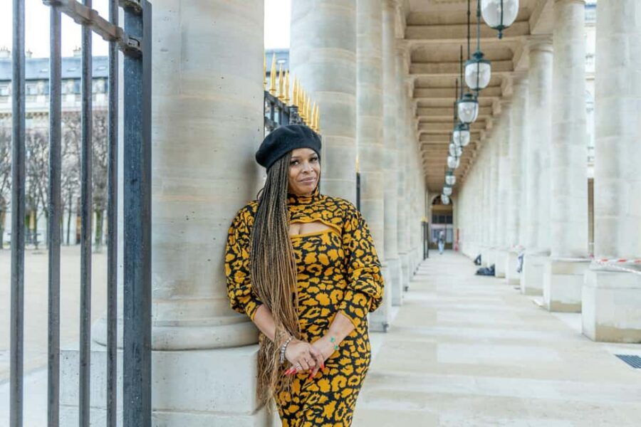 Louvre area photo shoot by Paris photographer - Languages, Comfort, and the Syed Factor