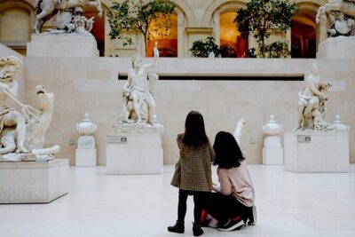 Louvre for Families - Meeting at 2S Place du Carrousel: Getting Oriented Fast